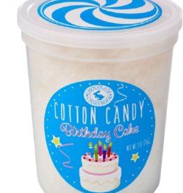 Cotton Candy Birthday Cake