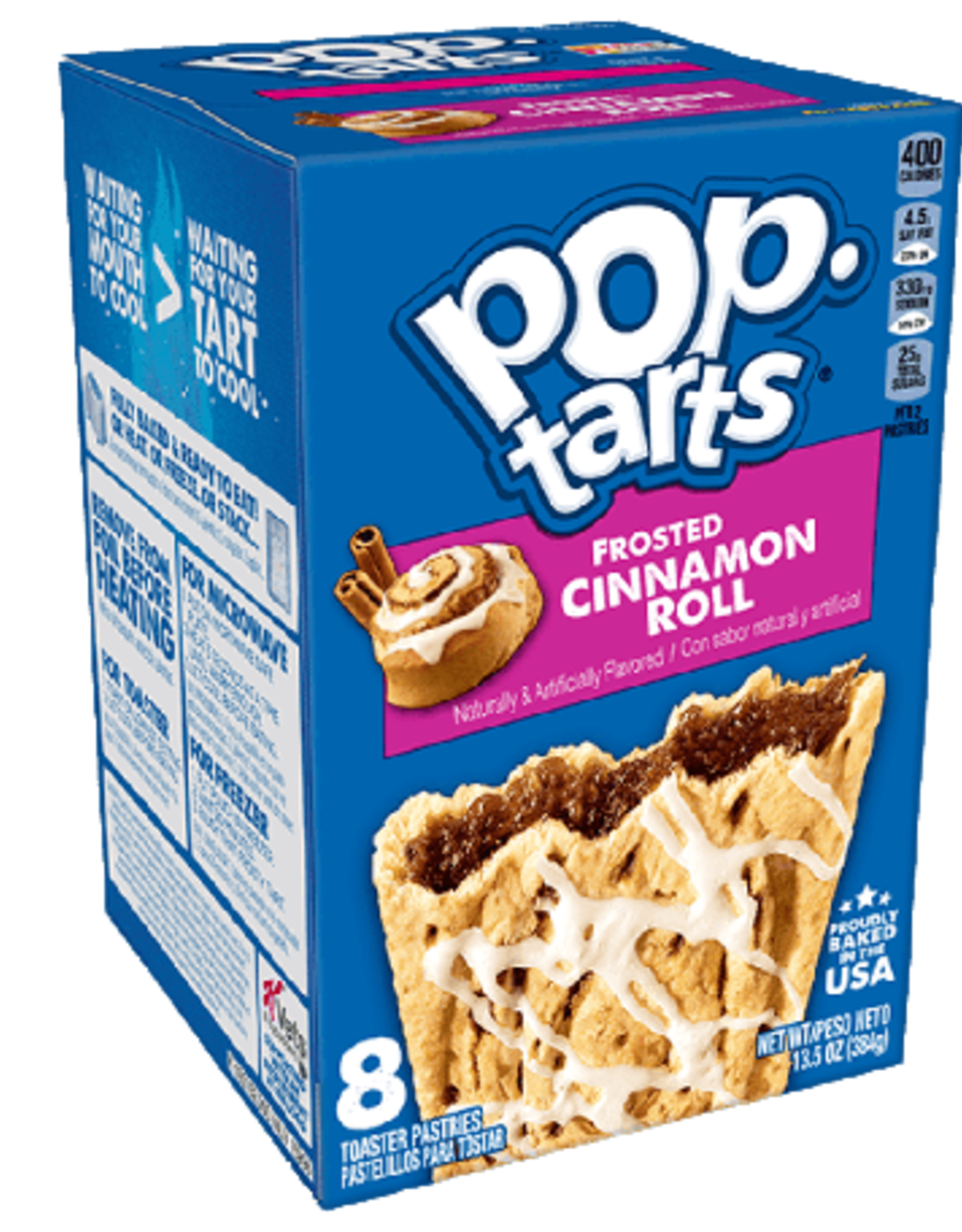 Pop Tarts Frosted Cinnamon Roll (PACK DE 2)