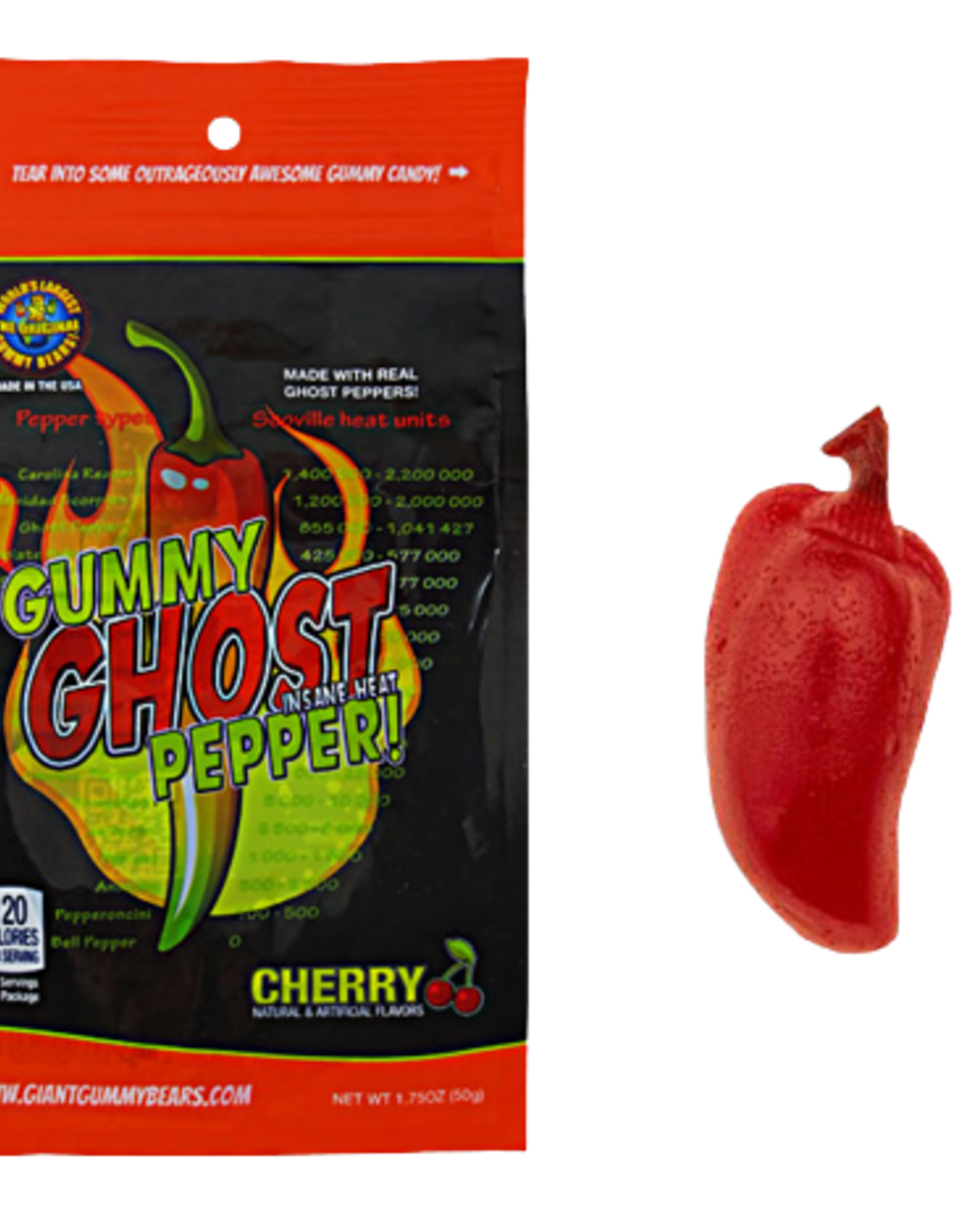 Gummy Ghost Pepper Cherry