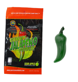 Gummy Jalapeno Pepper Sour Apple