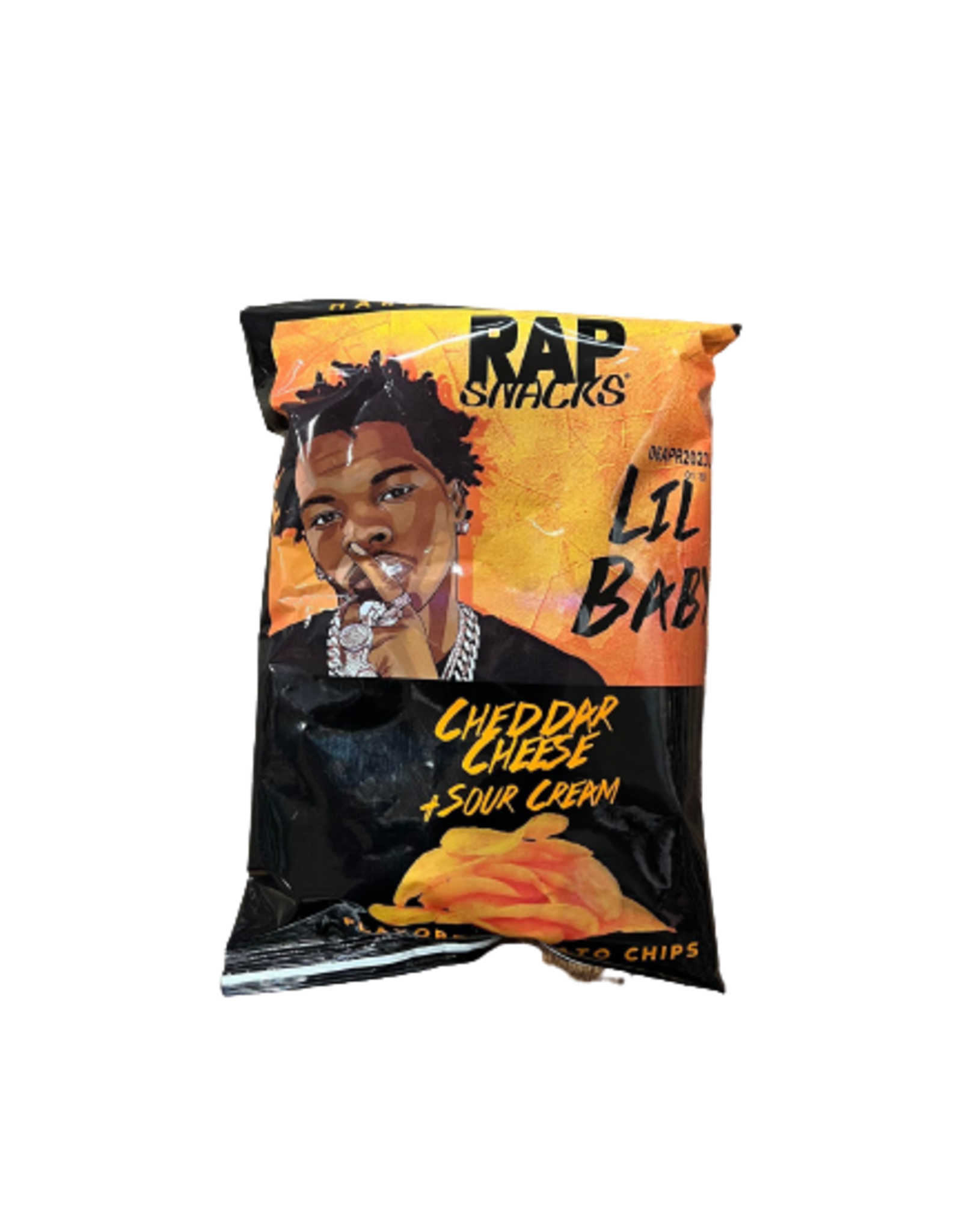 Rap Snacks Lil Baby Cheddar Sour Cream