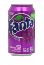 Fanta Grape Soda Can