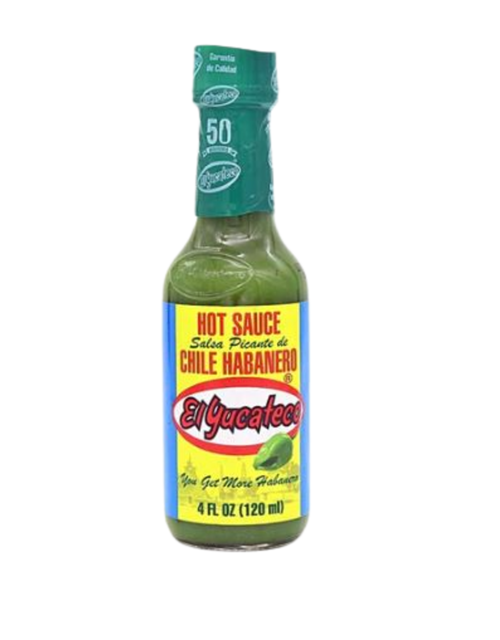 El Yucateco Green Chile Habanero Hot Sauce Shack A Sauce 4341