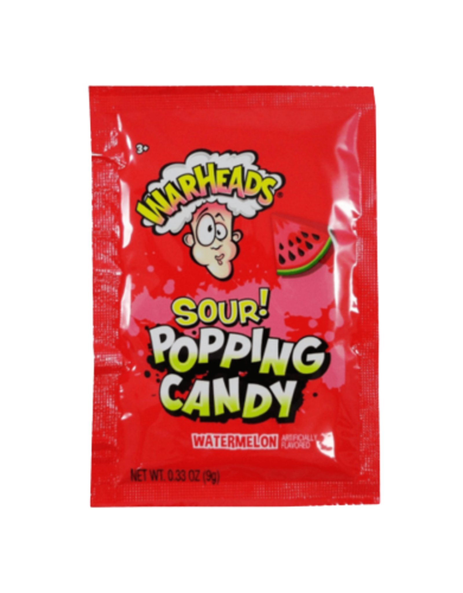 Warheads Popping Candy Sour Watermelon