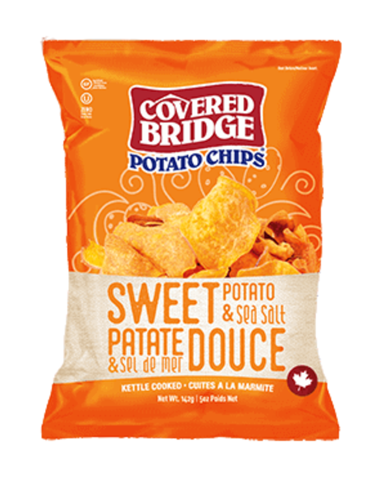 Covered Bridge Potato Chips Sweet Potato & Sea Salt