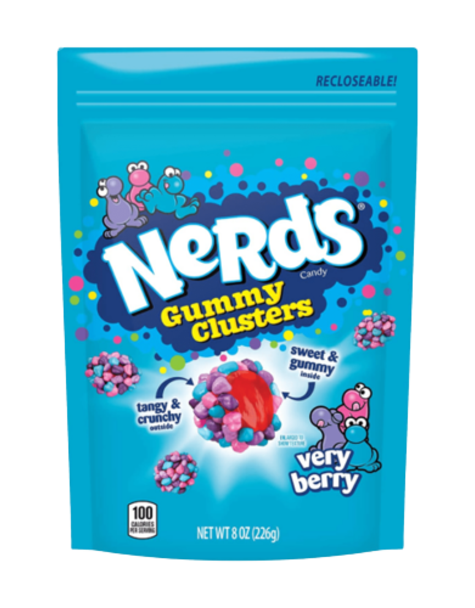 Nerds Gummy Clusters Very Berry Big 227g