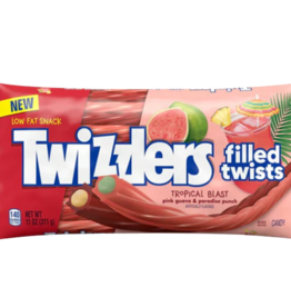Twizzlers Filled Twists Tropical Blast Pink Guava & Paradise Punch