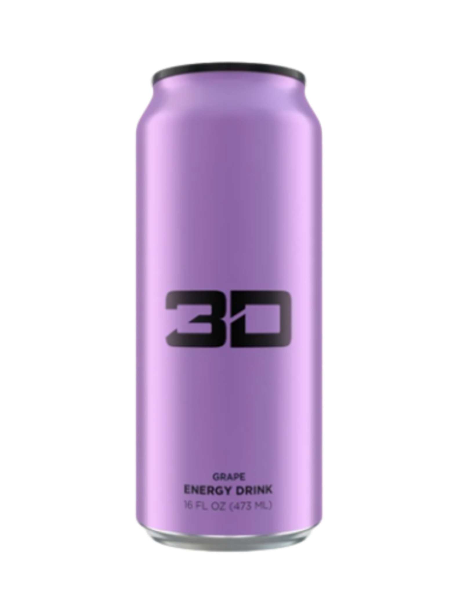 3D Grape Energy Drink