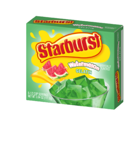 Starburst Watermelon Gelatin