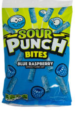 Sour Punch Blue Raspberry Bites Peg Bag