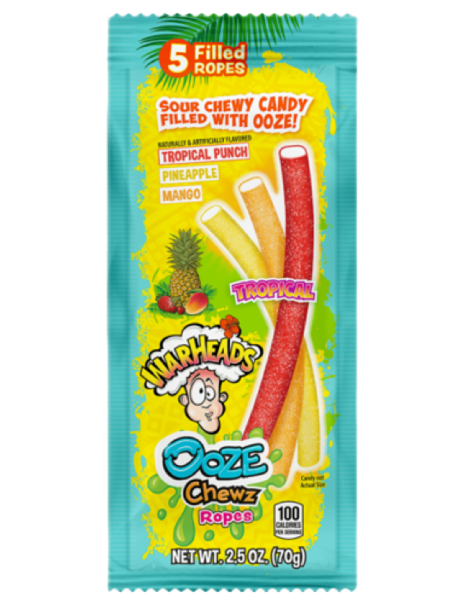 Warheads Ooze Chewz Ropes Tropical