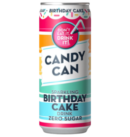 Candy Can Zero Sugar Sparkling Birthday Cake