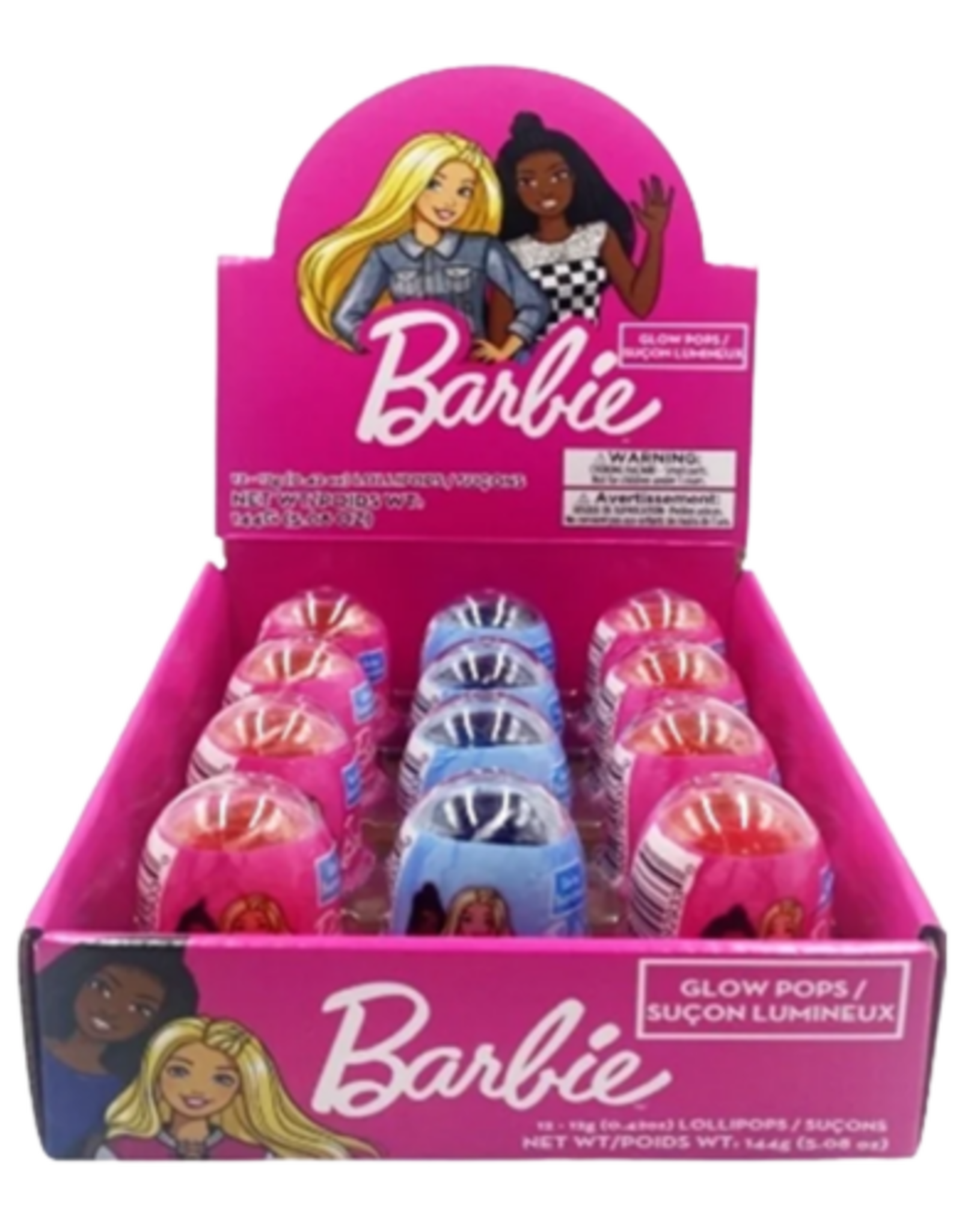 Exclusive Brands Barbie Glow Pops