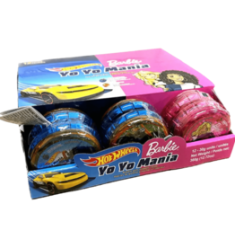 Exclusive Brands Barbie & Hot Wheels Yo-Yo Mania Filled Gum