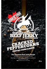 Western Survivor Beef Jerky Cracked Peppercorns