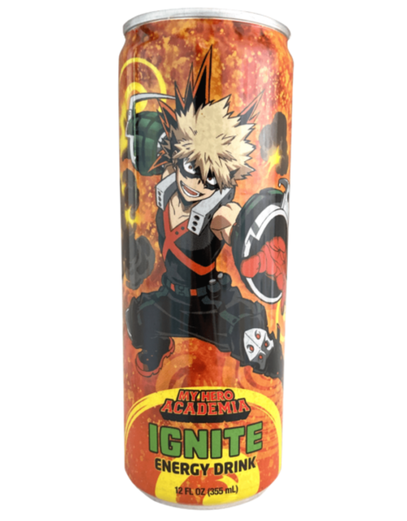 Boston America Energy Drink My Hero Academia Bakugo Ignite