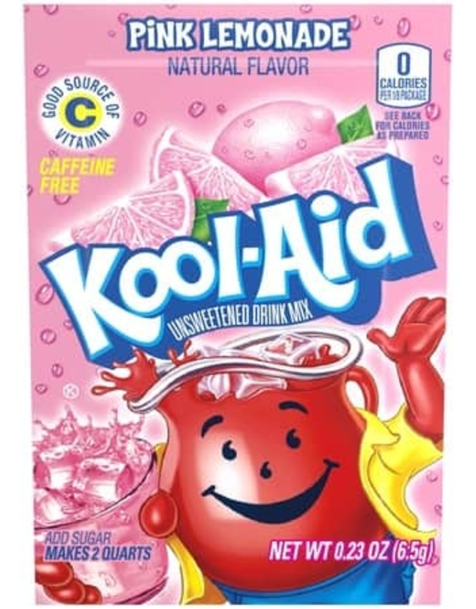 Kraft Kool-Aid Drink Mix Unsweetened Pink Lemonade