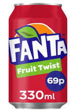 Fanta Fruit Twist Price Marked British