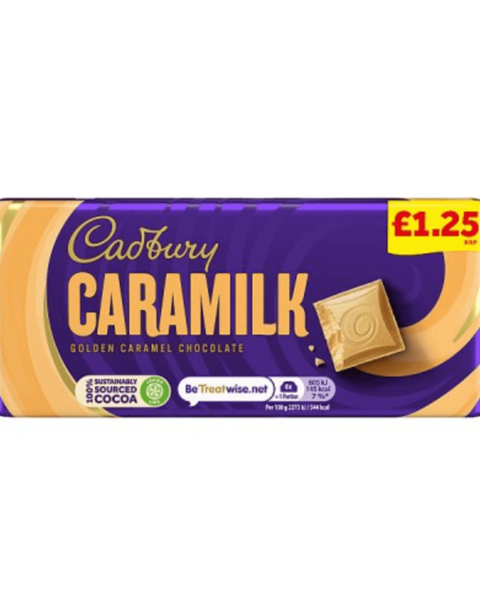 Cadbury Caramilk Price Marked British