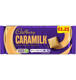 Cadbury Caramilk Price Marked British