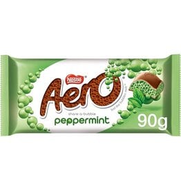 Nestle Aero Pepermint Sharing Blocks Pre Pricied British