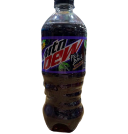 Mountain Dew Pitch Black 20 Oz