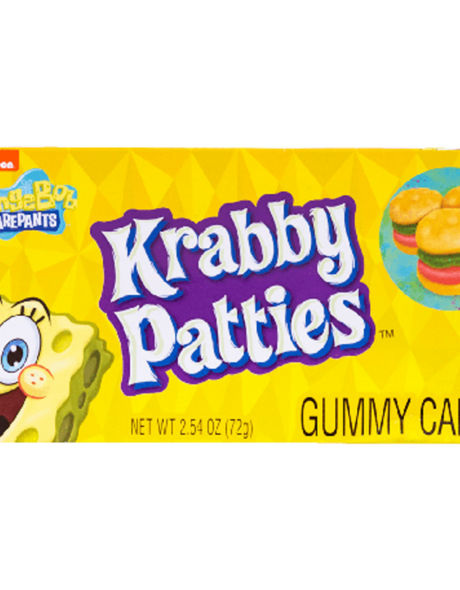 Krabby Patties Gummy Candy Box