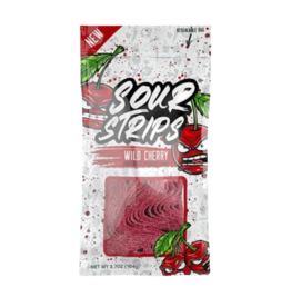 Sour Strips Wild Cherry