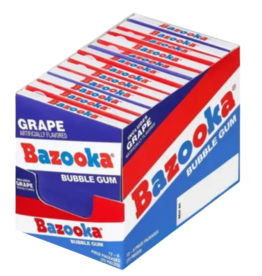 Bazooka Grape Bubble Gum Throwback Mini Wallet Pack