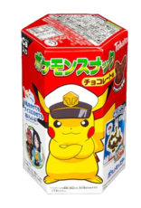 Tohato Snack Puffs Pokemon Chocolate Japan