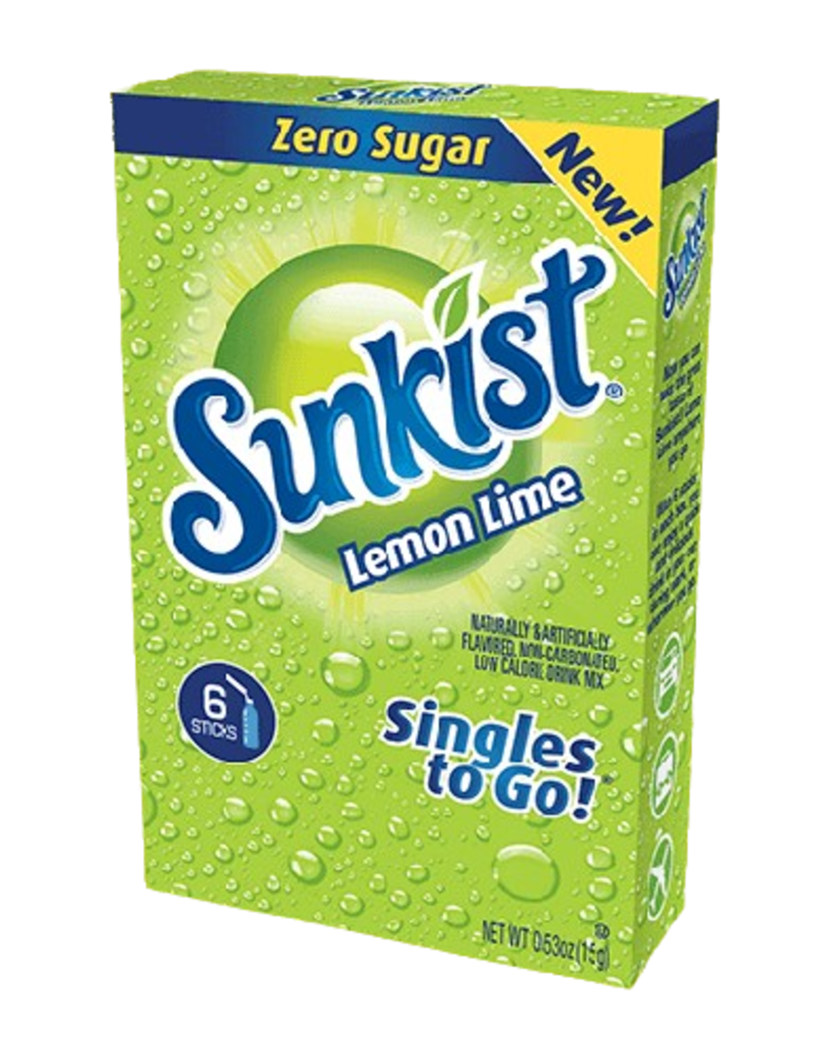 Sunkist Singles To Go Lemon