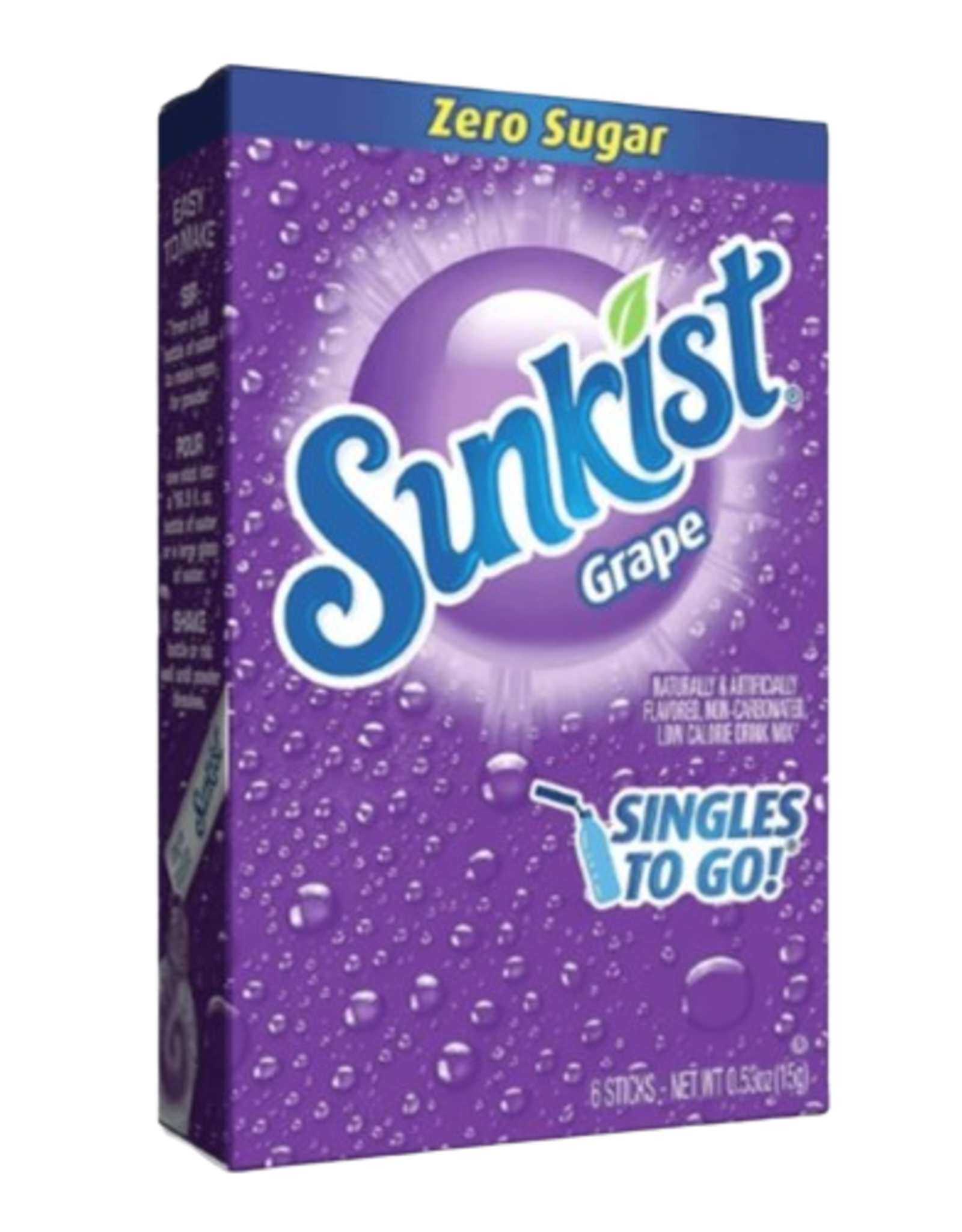 Sunkist Singles To Go Grape Zero Sugar