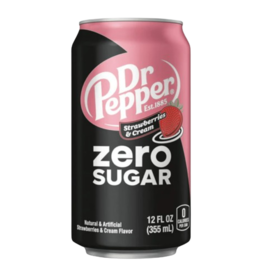Dr. Pepper Strawberries & Cream Zero Sugar