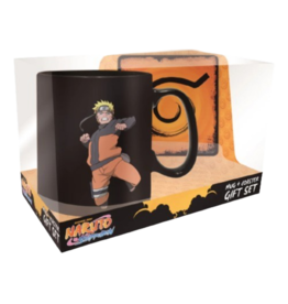 Naruto Shippuden Naruto Clone Jutsu Magic Mug and Coaster Gift Set