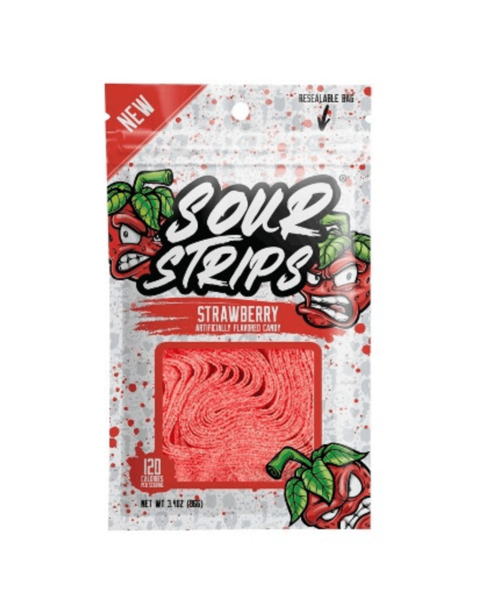 Sour Strips Strawberry