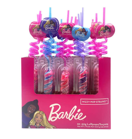 Barbie Wizzy Pop Straws With Lollipop