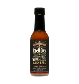 Hellfire Hot Sauce | Black Label Red - Extra Spicy