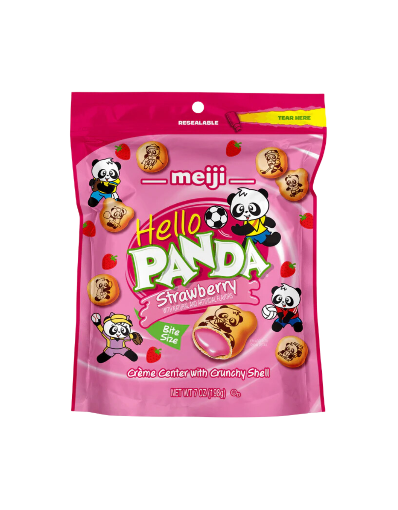 Meiji | Hello Panda - Strawberry - 198 gr