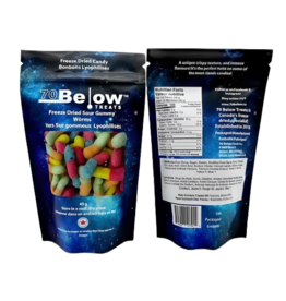 70 Below Treats | Freeze Dried - Sour Worms