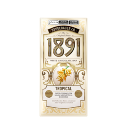 Neugebauer Chocolate | The Original Since 1891 White Chocolate Bar Tropical