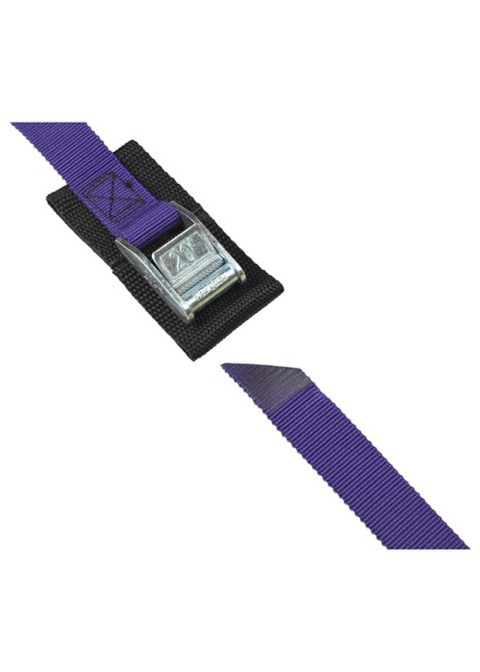 20' Purple Strap w/ 1" Cam Buckle w/ Pad
