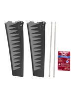 Hobie Cat ST-TURBO FIN KIT V2/GT - GRAY/BLK