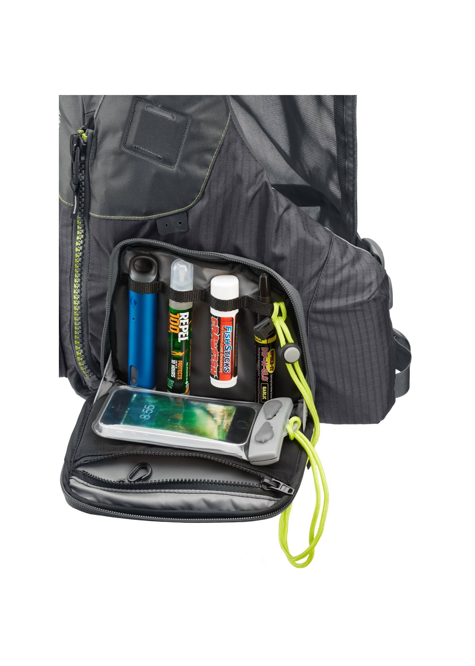 NRS NRS Chinook Fishing PFD Charcoal M/L
