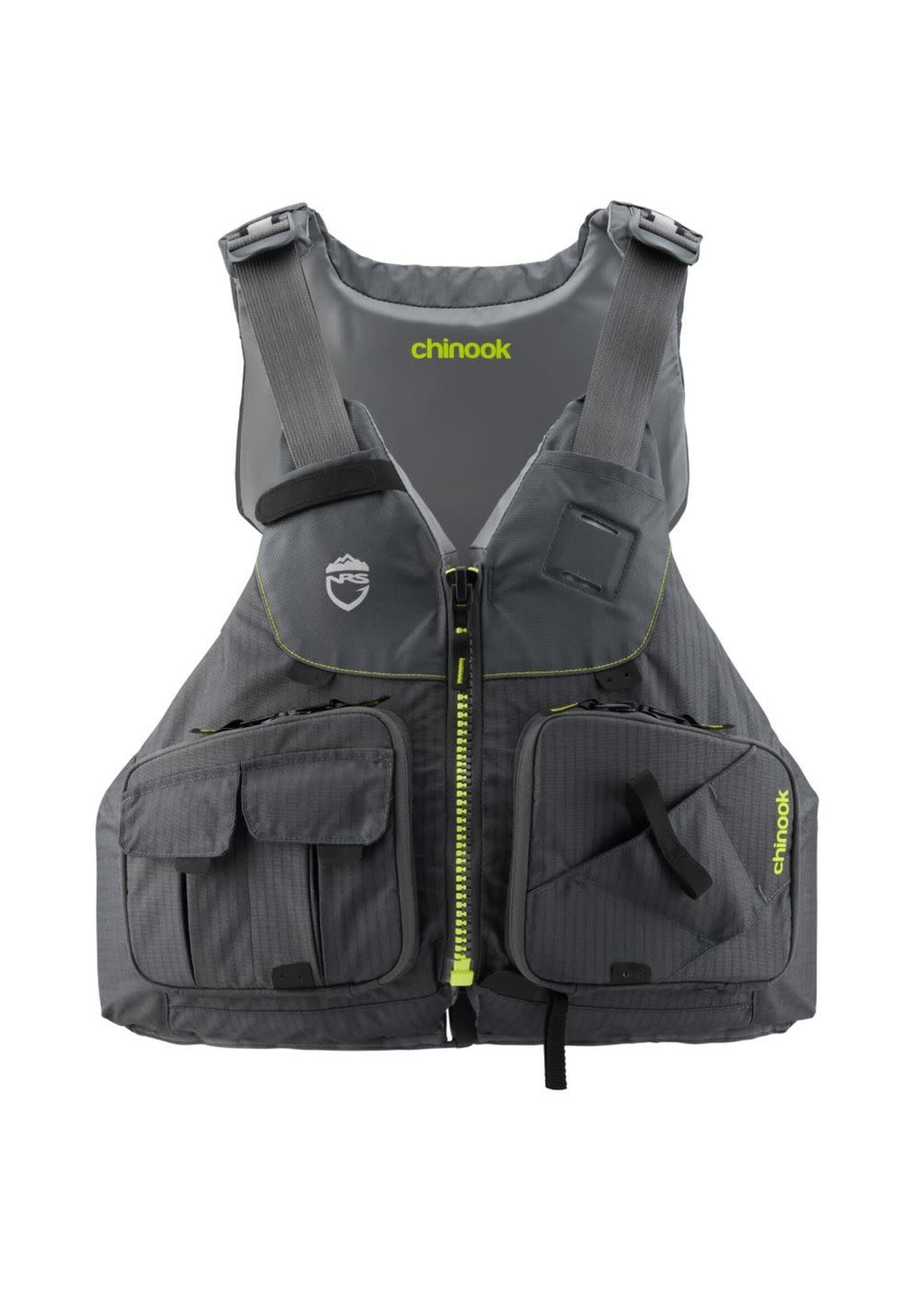 NRS NRS Chinook Fishing PFD Charcoal XL/XXL