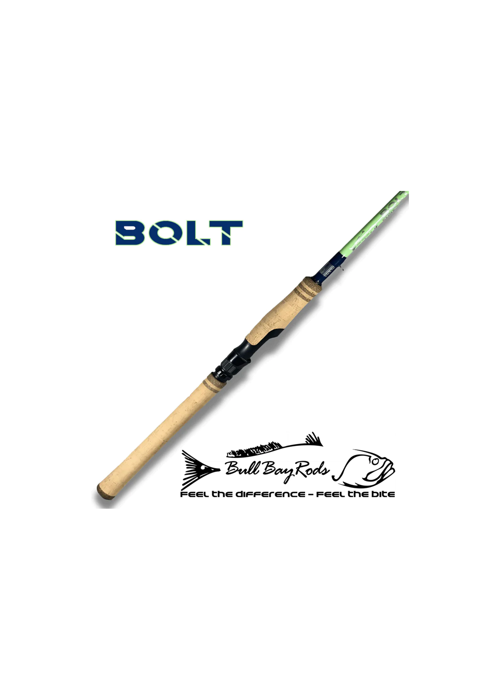 Bull Bay BOLT Full Grip Rod 7'6 6-12# MF Medium Power Fast Action