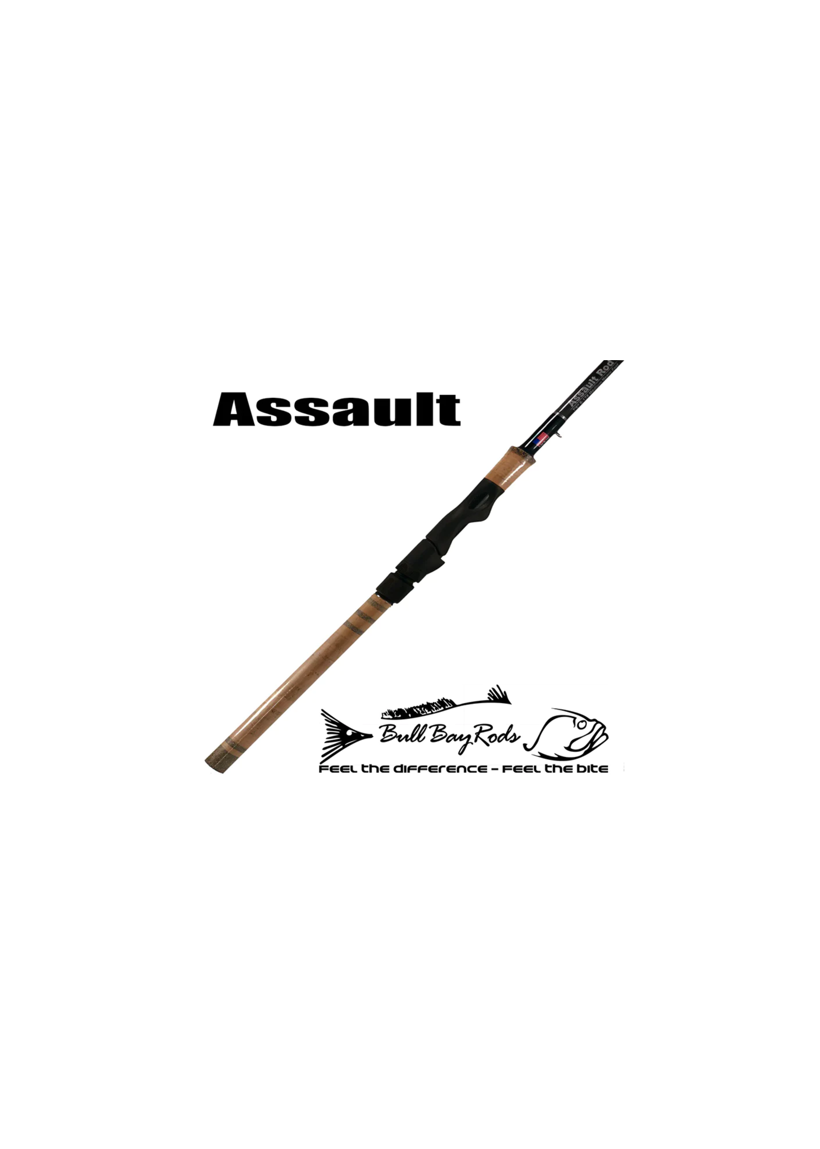 Bull Bay Bull Bay Brute Assault Rod 7'10 20-40# Heavy Power Fast Action Spinning