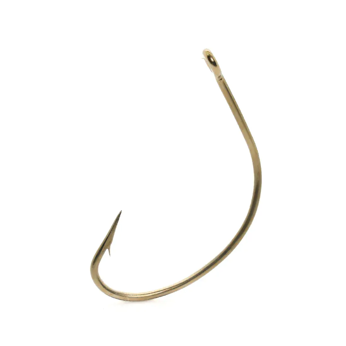 Haken Tegometall 100 GT 2X Nickel Wide Gap Hollow Point Kahle Fish Hooks Size 6 100 Kahle Haken Größe 1/0 Wide Gap Hollow Point