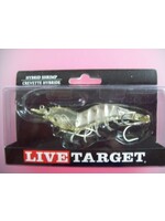 LiveTarget Live Target 4" Hybrid Shrimp Clear SSH100SK919