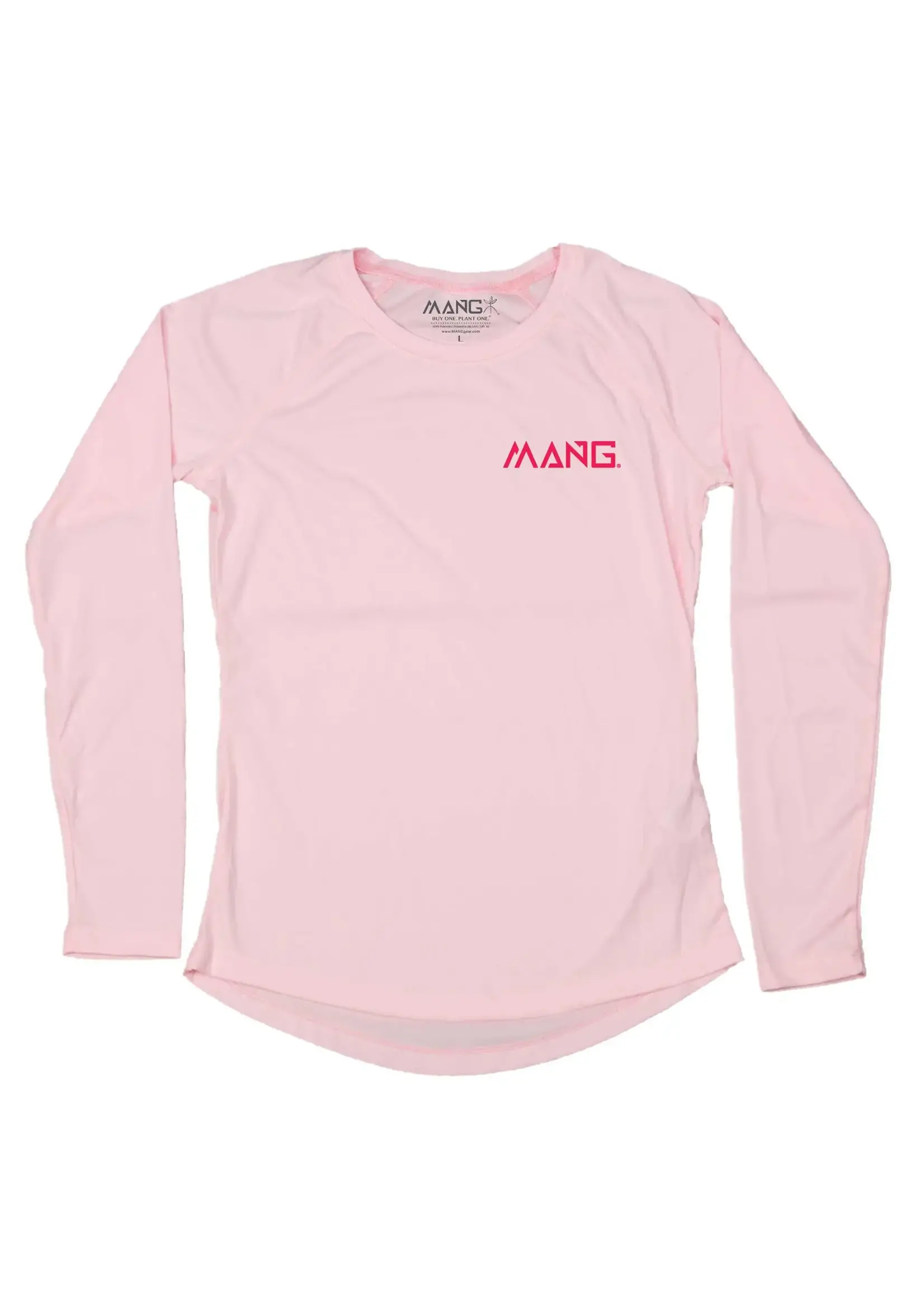 Mang MANG Womens Performance L/S Spoonbill: Rosey Pink