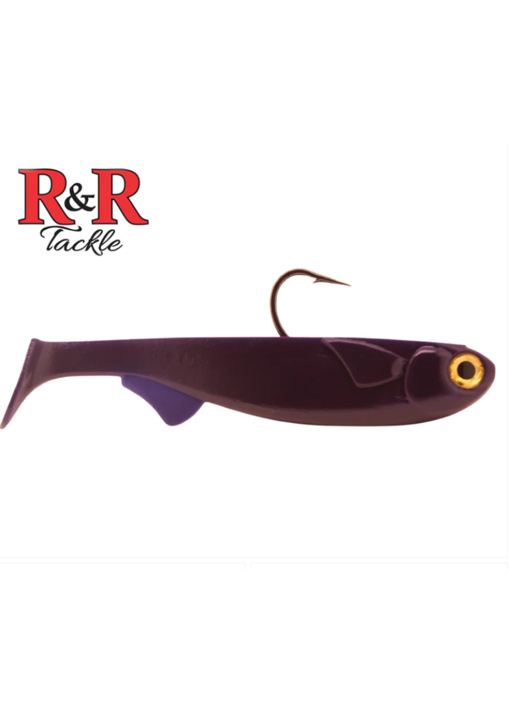 R&R Tackle R&R Slide Bait Purple 6" SS 1oz